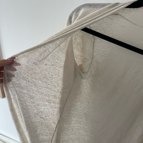 Eileen Fisher Tan Cardigan Sweater Linen - Picture 5 of 7